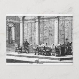 Carte Postale Le tableau de l'inquisition