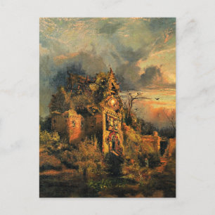 Carte Postale Le tableau de Thomas Moran, La Maison hantée,