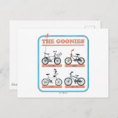 Carte Postale Le tableau des vélos de Goonies (Devant / Derrière)