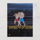 Carte Postale Le tableau Les Boxeurs d'Alfred Fox (Devant)