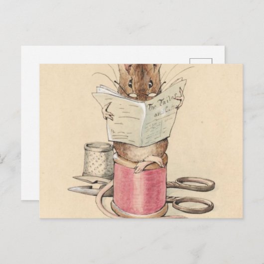 Carte Postale Le Tailor De Gloucester - Frontispiece - Beatrix (Devant / Derrière)