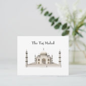 Carte postale : Le Taj Mahal (Debout devant)