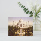 Carte Postale Le Taj Mahal à Agra Inde (Debout devant)