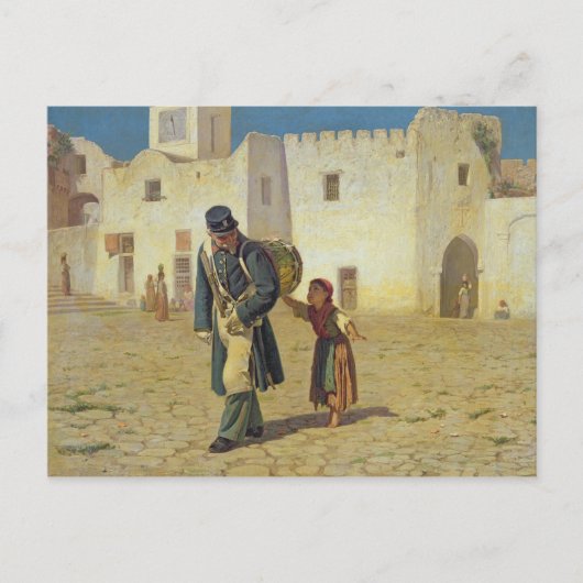 Carte Postale Le tambour, 1867 (Devant)