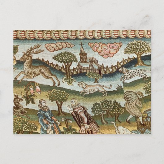 Carte Postale Le tapis de table Bradford (Devant)