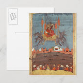 Carte Postale Le tapis volant (Devant / Derrière)