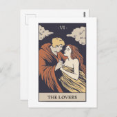 Carte Postale Le Tarot des Amants (Devant / Derrière)