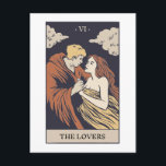 Carte Postale Le Tarot des Amants<br><div class="desc">La Carte de Tarot des Amants</div>