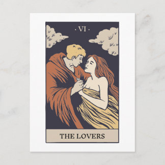Carte Postale Le Tarot des Amants
