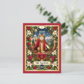 Carte Postale Le Tarot du Chat Magicien - Puissance et Potentiel (Debout devant)
