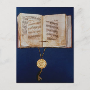 Carte Postale Le Taureau d'or de Charles IV