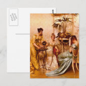 Carte Postale Le Tea Party (Devant / Derrière)