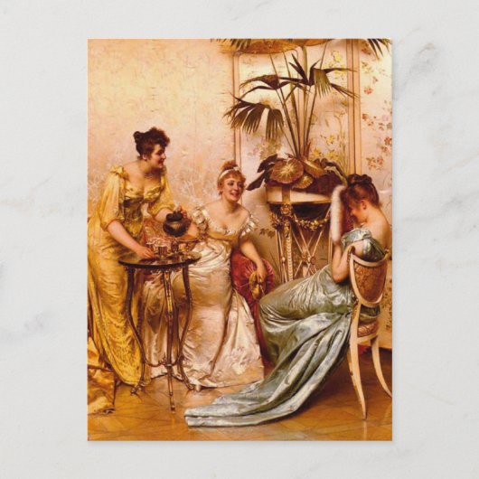 Carte Postale Le Tea Party (Devant)