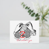 Carte Postale Le téléphone est sur Knit Thunder_Cove (Debout devant)