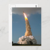 Carte Postale Le télescope spatial Hubble se lève de la NASA (Devant / Derrière)