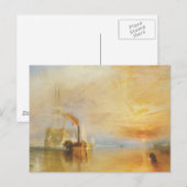 Carte Postale Le Temeraire de combat (Devant / Derrière)