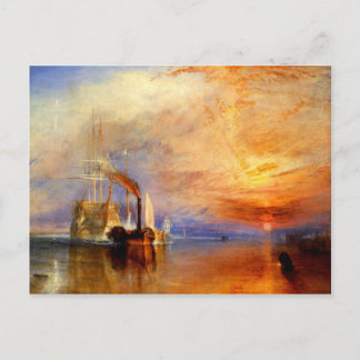 Carte Postale Le Temeraire de combat, J. M. W. Turner