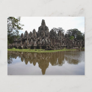 Carte Postale Le temple de Bayon à Bangkok Wat au Cambodge
