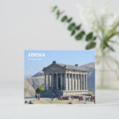 Carte Postale Le temple de Garni en Arménie (Debout devant)