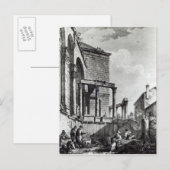 Carte Postale Le temple de Jupiter dans le palais de (Devant / Derrière)
