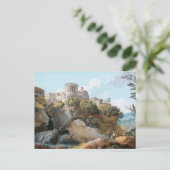 Carte Postale Le temple de Vesta | Giovanni Battista Busiri (Debout devant)