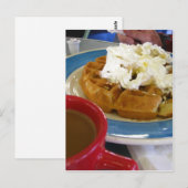 Carte Postale Le temps avec vous - le repas le plus important de (Devant / Derrière)