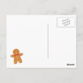 Carte Postale Le Temps Le Plus Délicieux De L'Année Gingerbread  (Dos)