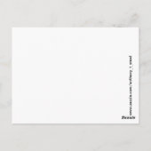 Carte Postale Le tesson, Londres (Dos)