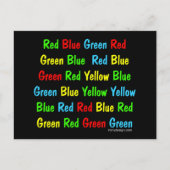 Carte Postale Le test Stroupe (Devant)