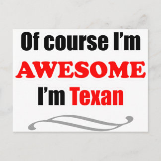Carte Postale Le Texas est impressionnant