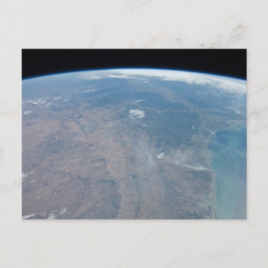 Carte Postale Le Texas Panoramique Et Le Golfe Du Mexique (Devant)