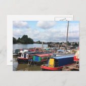 Carte Postale Le Thamess anglais (Devant / Derrière)