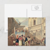 Carte Postale Le Théâtre des Marionnettes (Devant / Derrière)