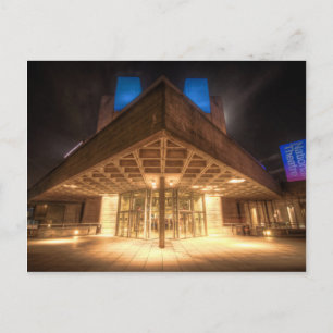 Carte Postale Le théâtre national, Southbank de Londres