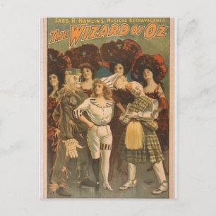 Carte Postale Le Théâtre Rétro du Magicien d'Oz