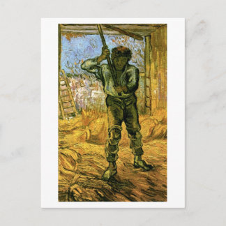 Carte Postale Le Thresher (après Millet), Van Gogh Fine Art