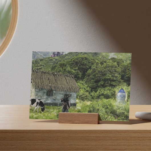 Carte Postale Le Time Machine Arrive