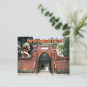 Carte Postale Le tombeau de George Washington, Mont Vernon (Debout devant)