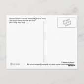 Carte Postale Le tombeau de Grant (Dos)