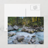 Carte Postale Le torrent Ramsauer Ache (Devant / Derrière)