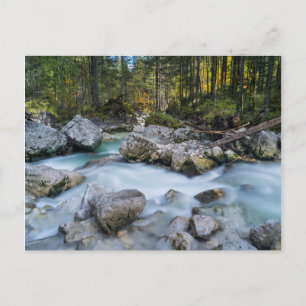 Carte Postale Le torrent Ramsauer Ache