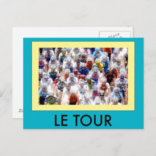 Carte Postale Le Tour (Devant / Derrière)