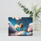 Carte Postale Le tour dans le ciel (Debout devant)