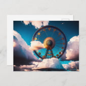 Carte Postale Le tour dans le ciel (Devant / Derrière)