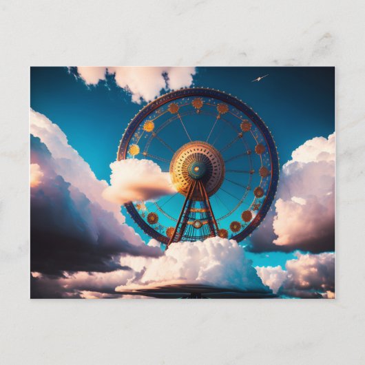 Carte Postale Le tour dans le ciel (Devant)