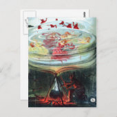 Carte Postale Le tourbillon de sorcière se lève (Devant / Derrière)