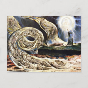 Carte Postale Le tourbillon des amoureux, William Blake