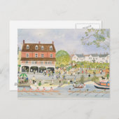 Carte Postale Le Towpath Walton-on-Thames (Devant / Derrière)