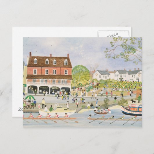 Carte Postale Le Towpath Walton-on-Thames (Devant / Derrière)