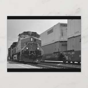 Carte Postale Le train